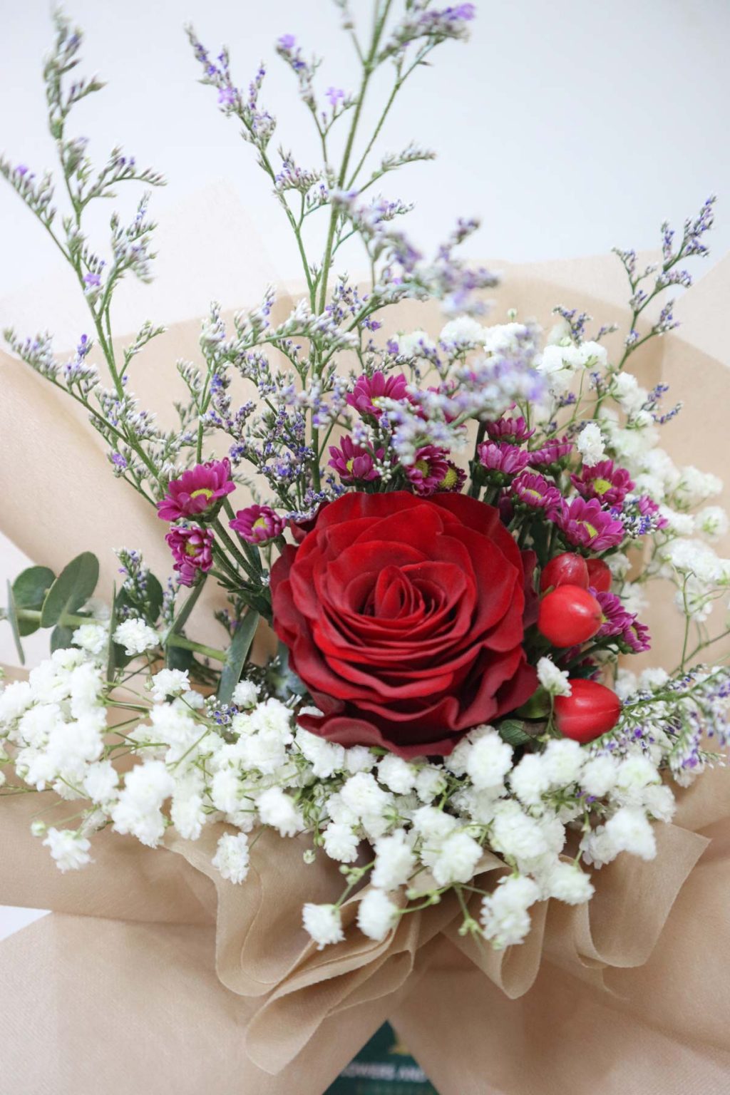 Single Stalk Rose Same Day Delivery Singapore Flowers and Kisses