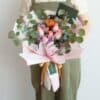 Pink Rose Graduation Bouquet pink rose graduation bouquet