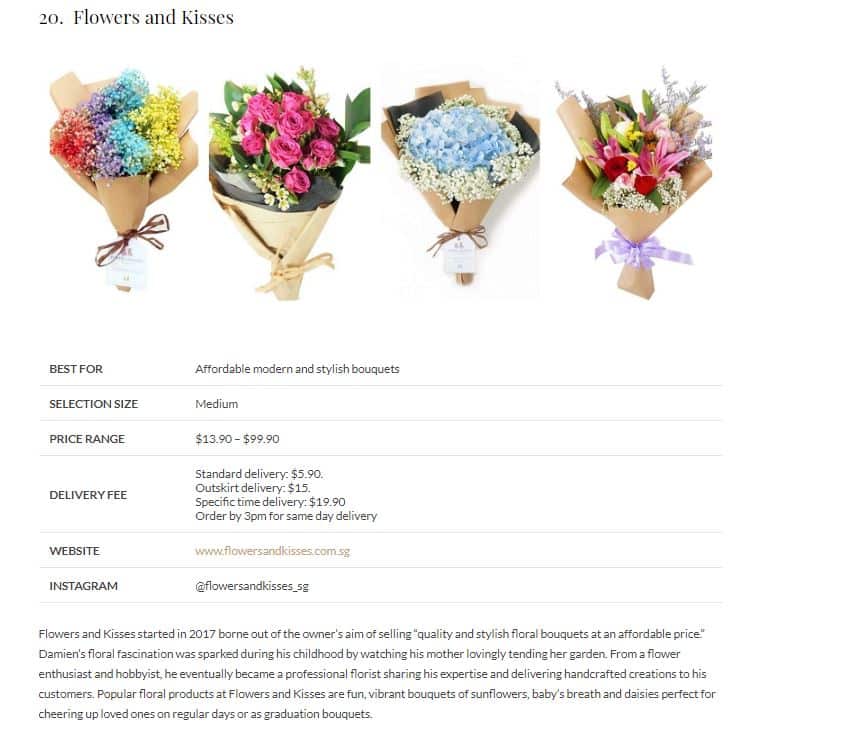 flower delivery reviews