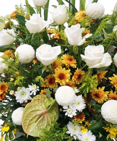 Condolence Wreath Singapore Condolence Flower Stand