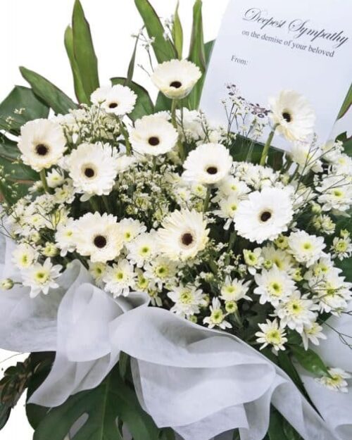 Condolence Flower Stands & Funeral Wreaths in Singapore