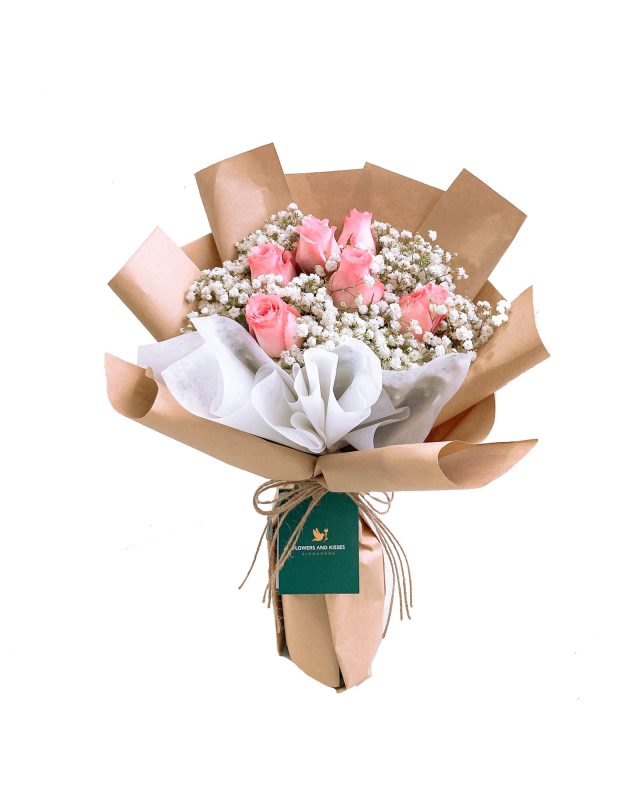 Rose Bouquet Singapore Free Delivery Flowers and Kisses