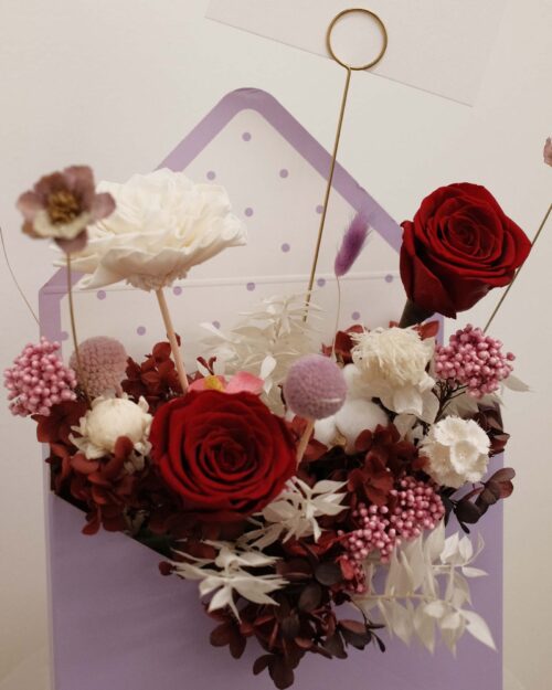 Charlotte envelope purple zoom