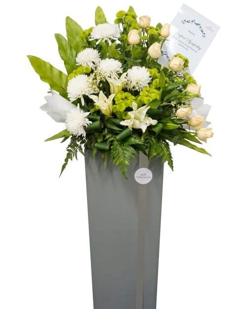 Farewell Condolence Flower Stand