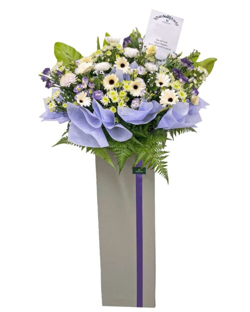 memory flower stand