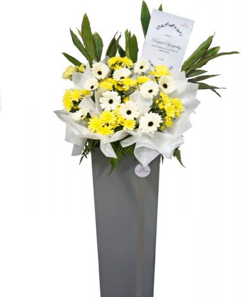 Condolence Wreath Singapore Condolence Flower Stand