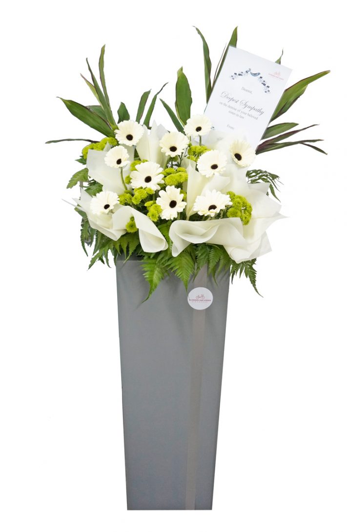 Condolence Wreath Singapore Condolence Flower Stand