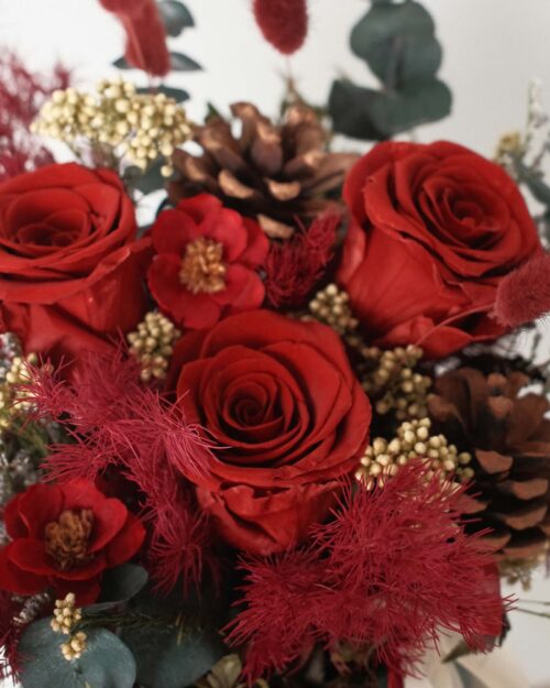 Ezmeralda (Preserved & Dried Flower) 3 red