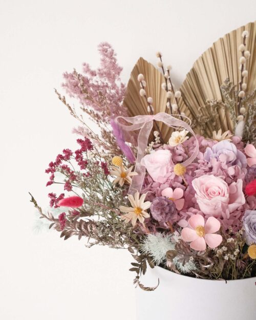 Moonbeam (Dried & Preserved flowers) left