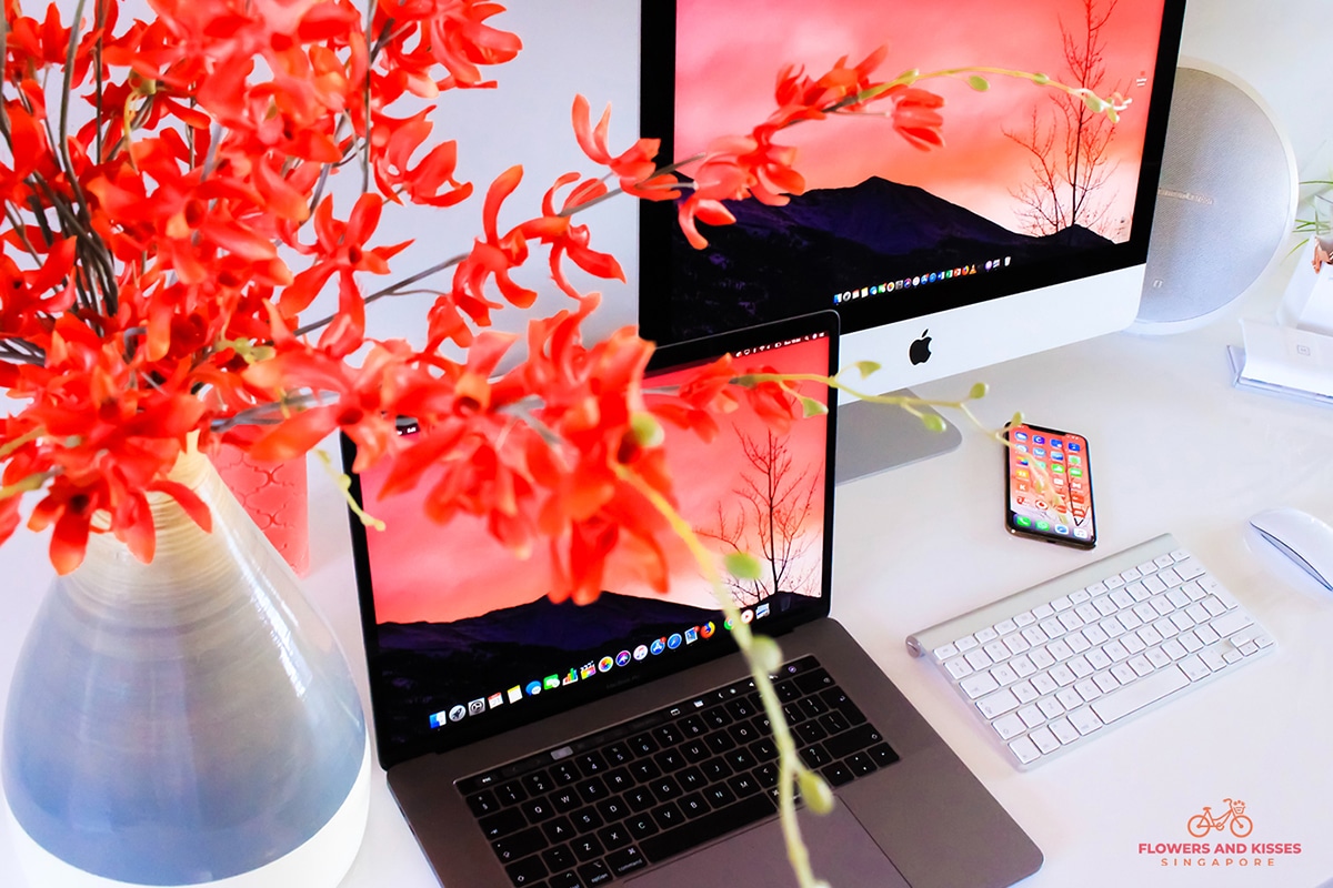 Flower Power: How Flowers Impact Our Mental Health Online florist work desk