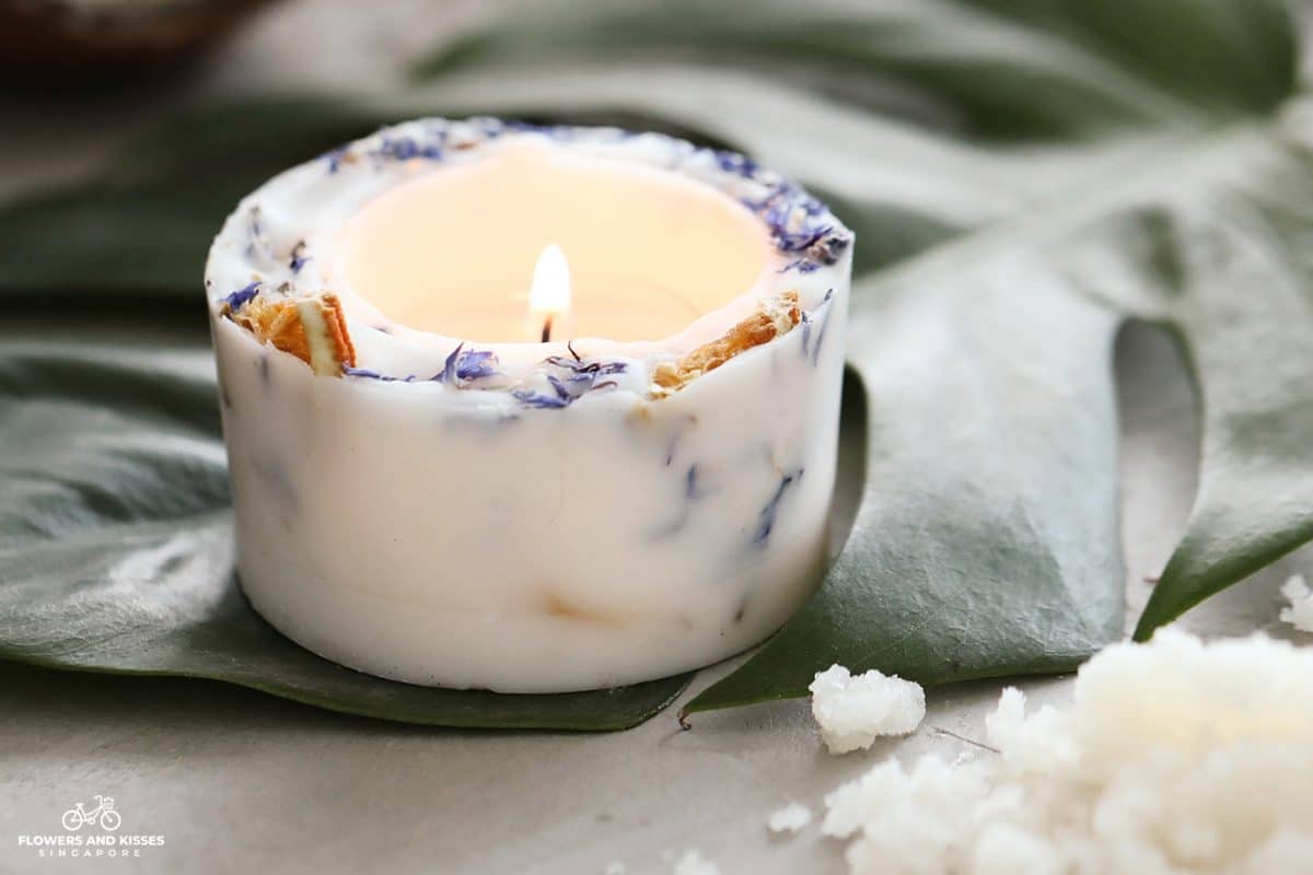5 Creative Uses For Dried Flowers Candle Made From By Dried Flower