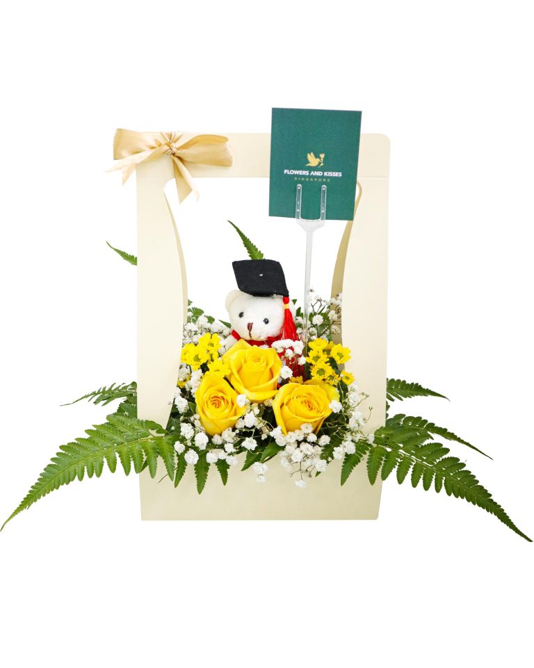 Graduation Flowers Bouquet in Singapore Flowers and Kisses