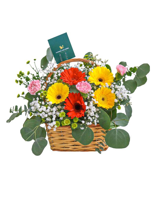 Flower Baskets Singapore Flowers and Kisses