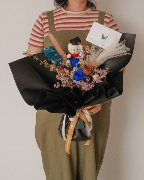 graduation adam white bear front 1