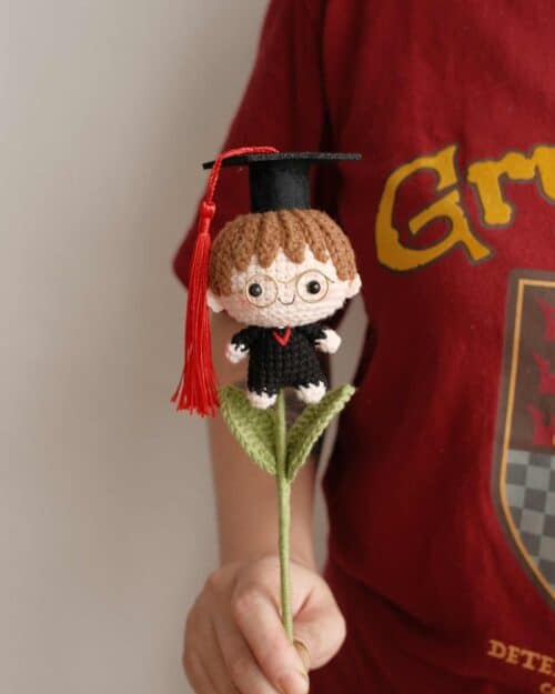 Harry boy with specs crochet dolls