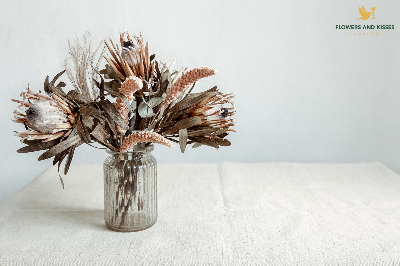 4 Tips to Maintain Your Dried Flower Bouquet Flowers and Kisses