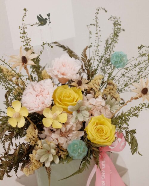 Fairytale preserved flowerdetails