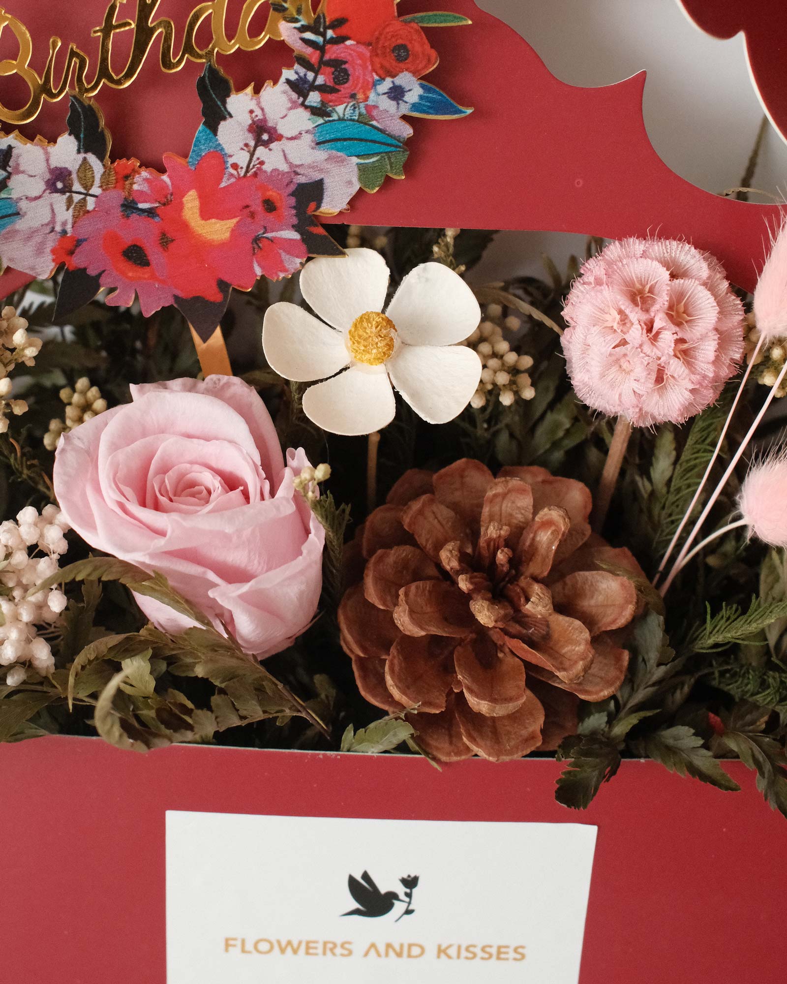Genie (Dried & Preserved flowers) Love lock2