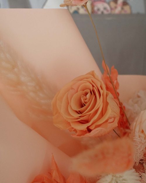 Paige (Dried & Preserved flowers) Paigeorange