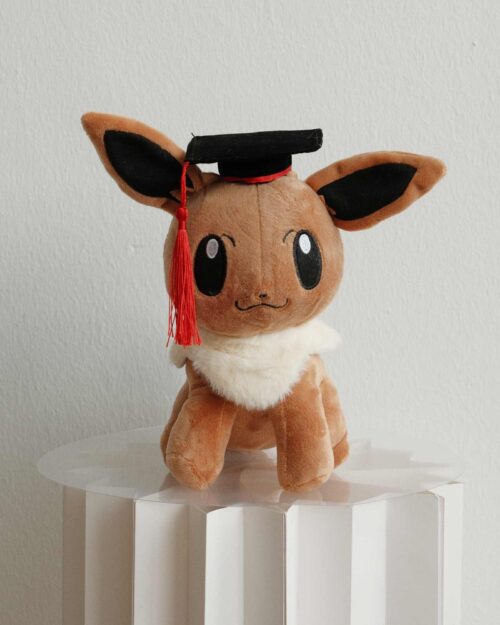 Eevee plushie graduation