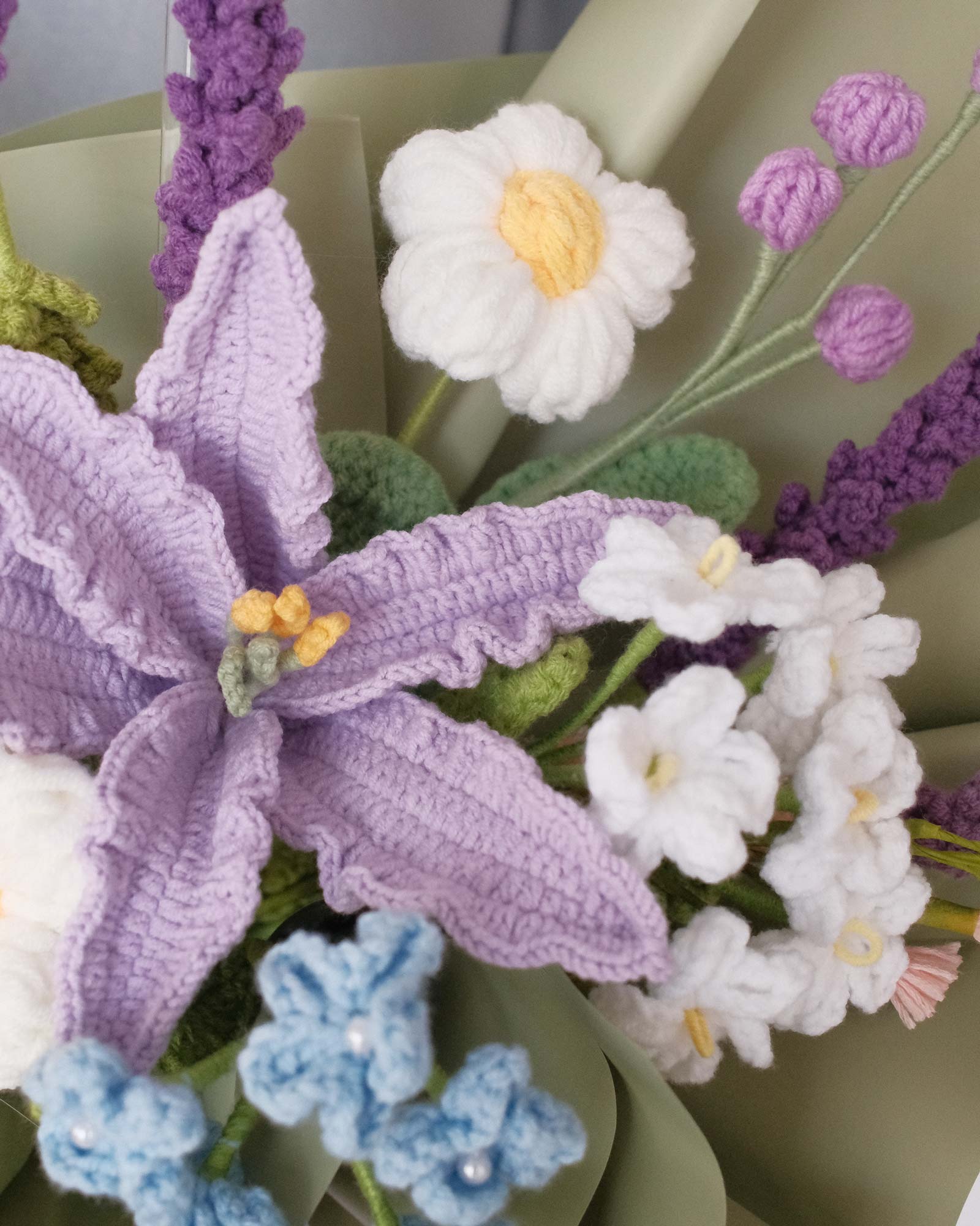 Lavandy (Crochet Flower) Lavandy Zoom2