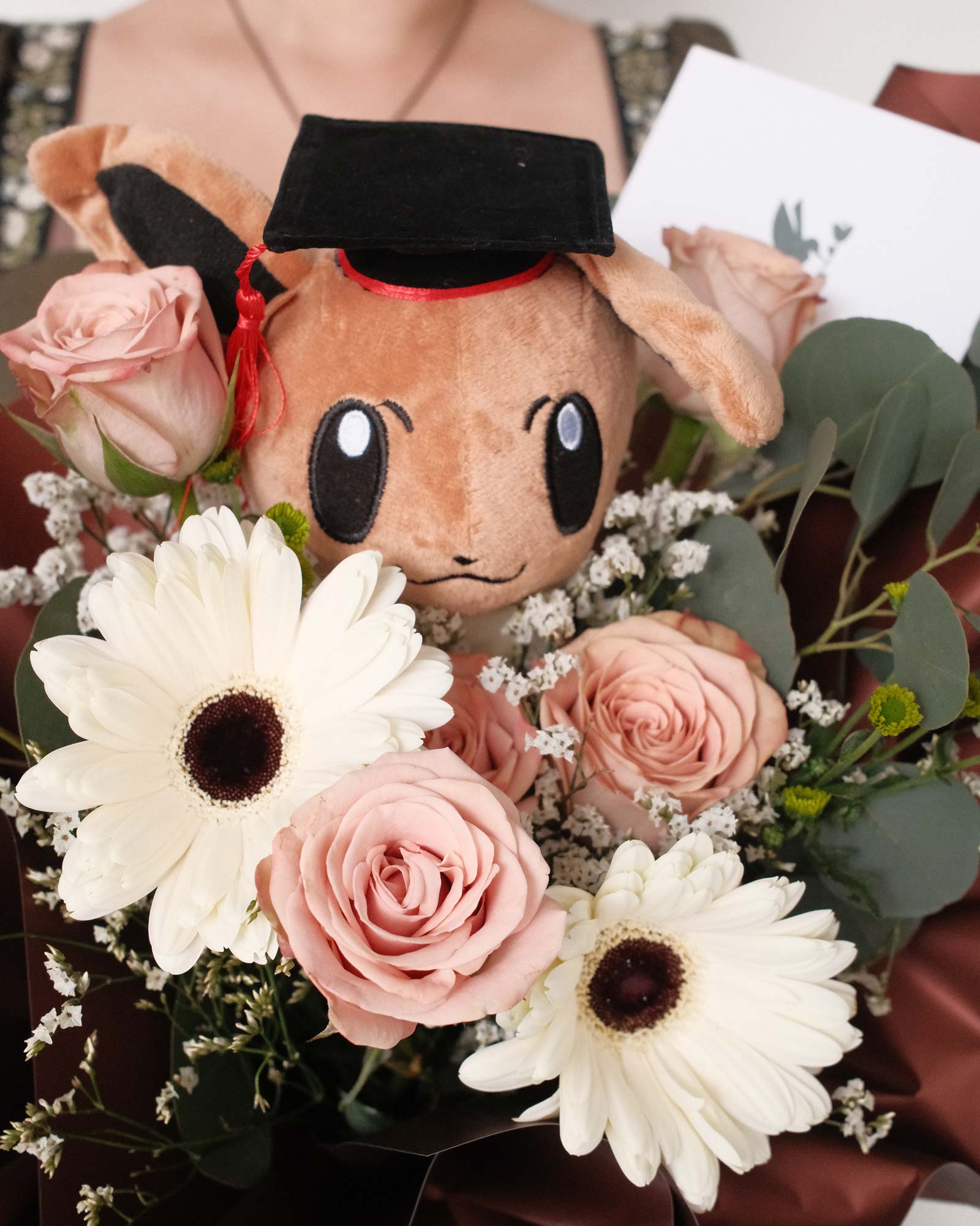 Graduation Eevee Bouquet Grad eevee boquuet zoom
