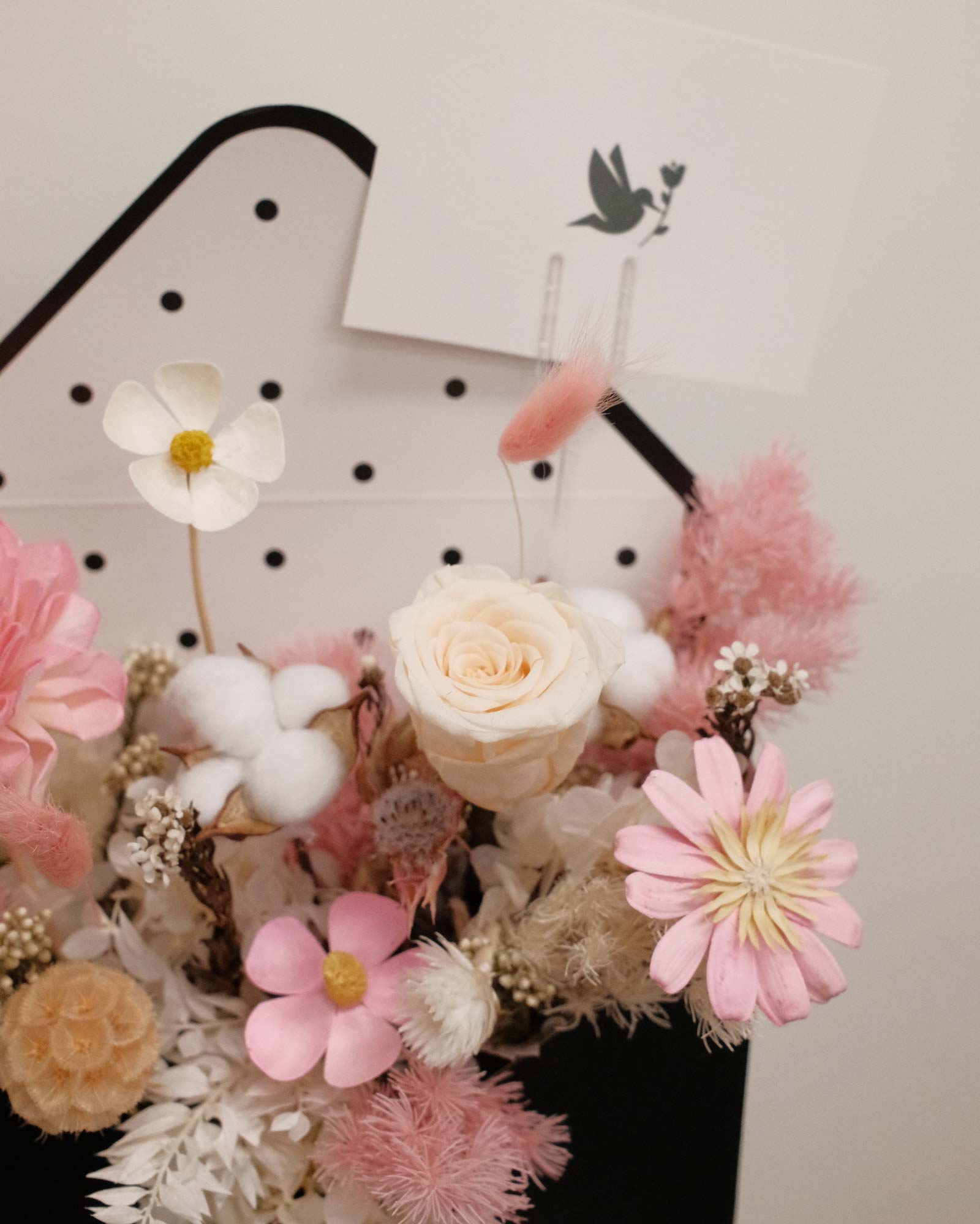 Norah (Dried & Preserved flowers) Norah envelope black zoom