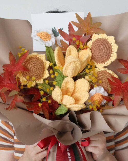 Pumpkins (Crochet Flower) Pumpkin