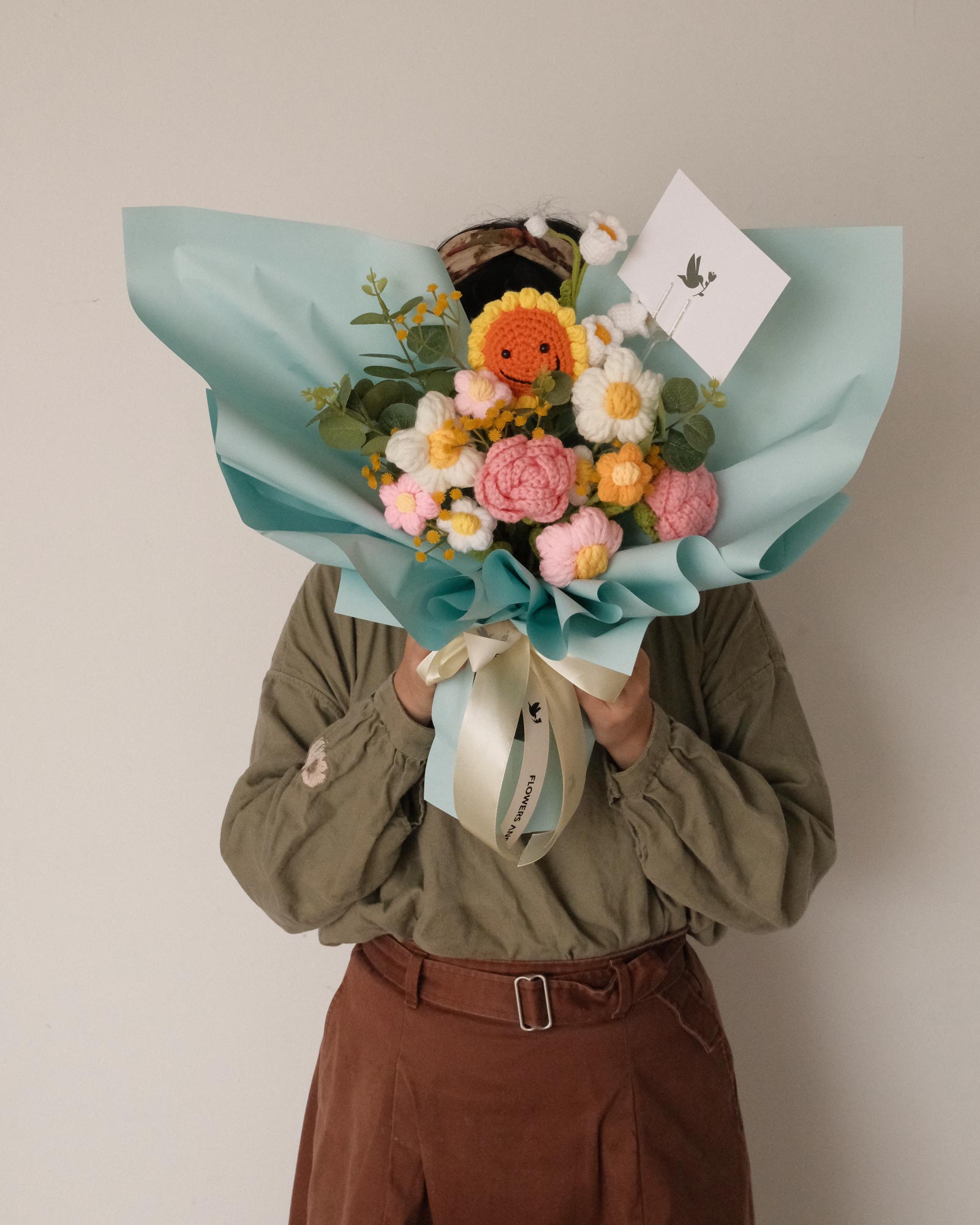 Giggles (Crochet Flower) giggles front 2