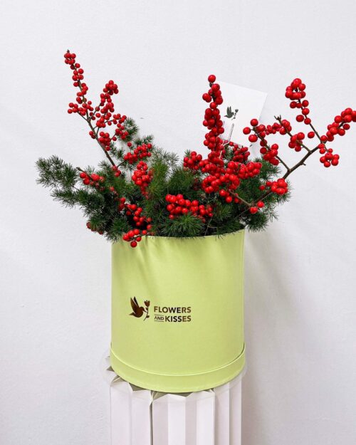 Holly Branches holly branches light green