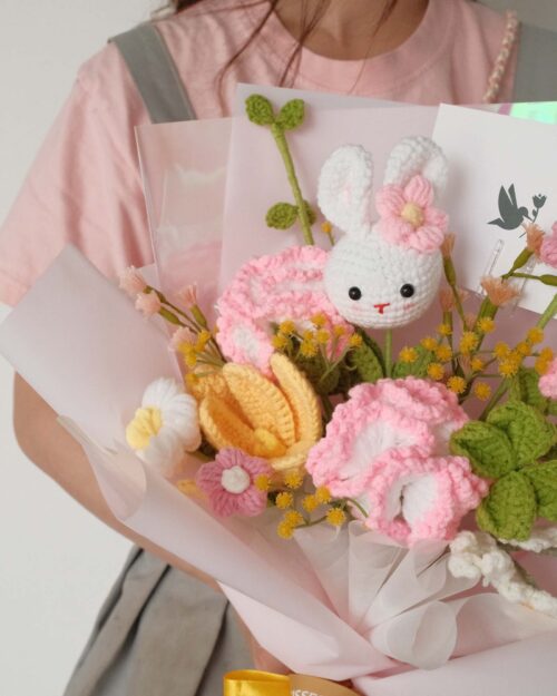 Chuwa crochet flower details