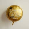 Congrats Grad And So The Adventure Begins Foil Helium Balloon congrats grad balloon 1